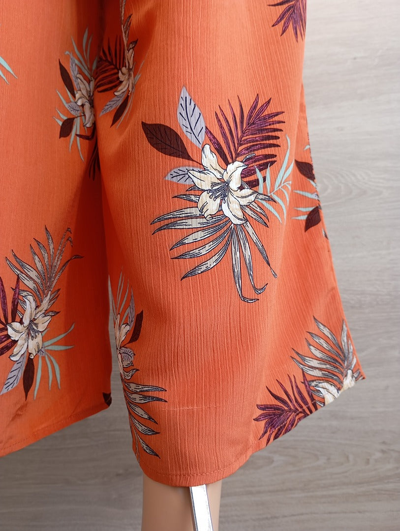 Combinaison pantalon à brides - Papermoon - M - Orange - Très bon état