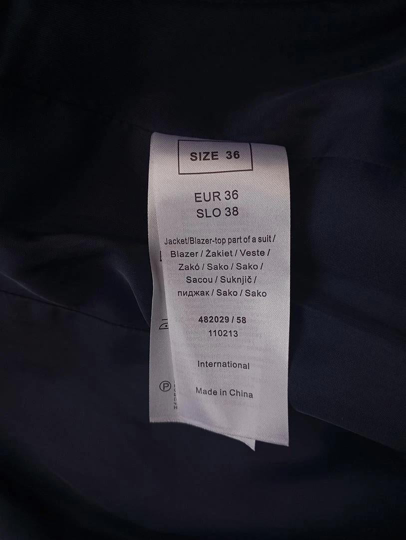 beau tailleur veste/robe f - Orsay taille S/m- marine et blanc en très bon état