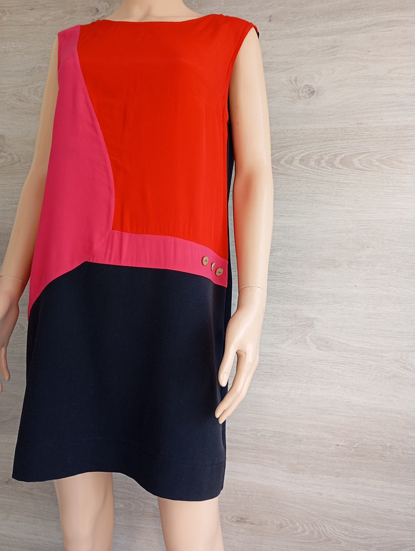 Robe courte sans manches - Cache Cache - M - Multicolore - Très bon état