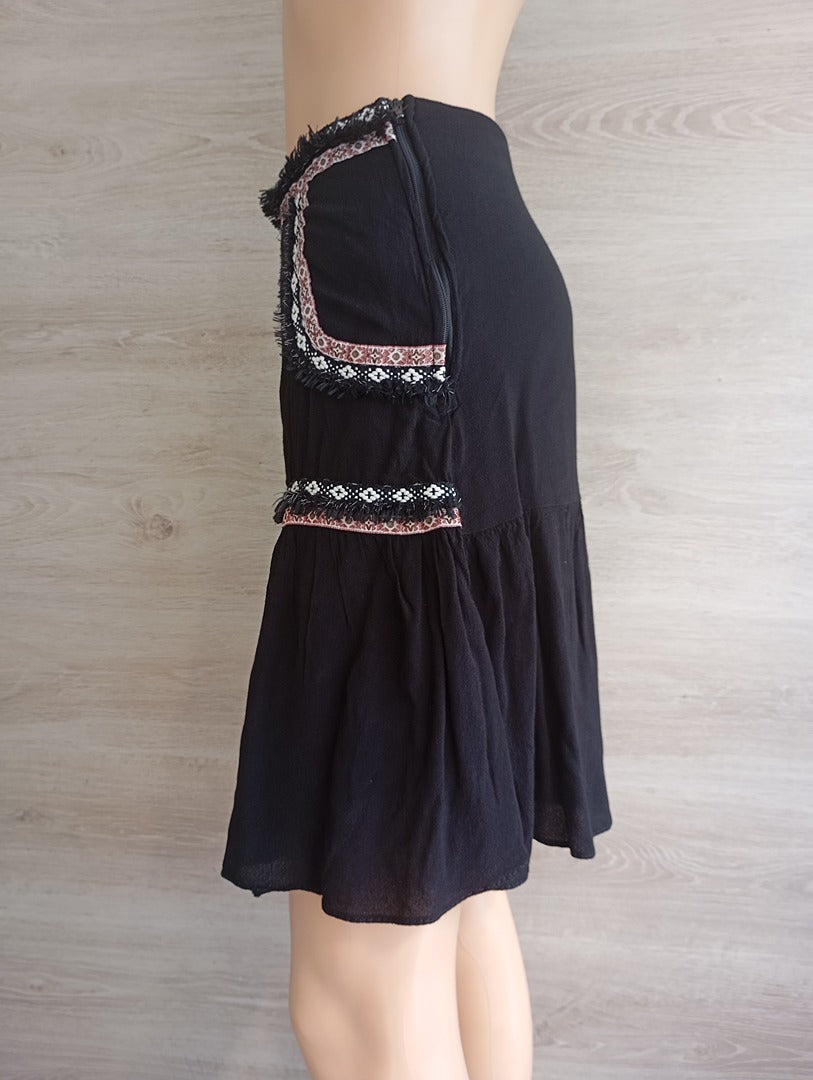 Jupe courte Naf Naf - 40 - Noir - Très bon état
