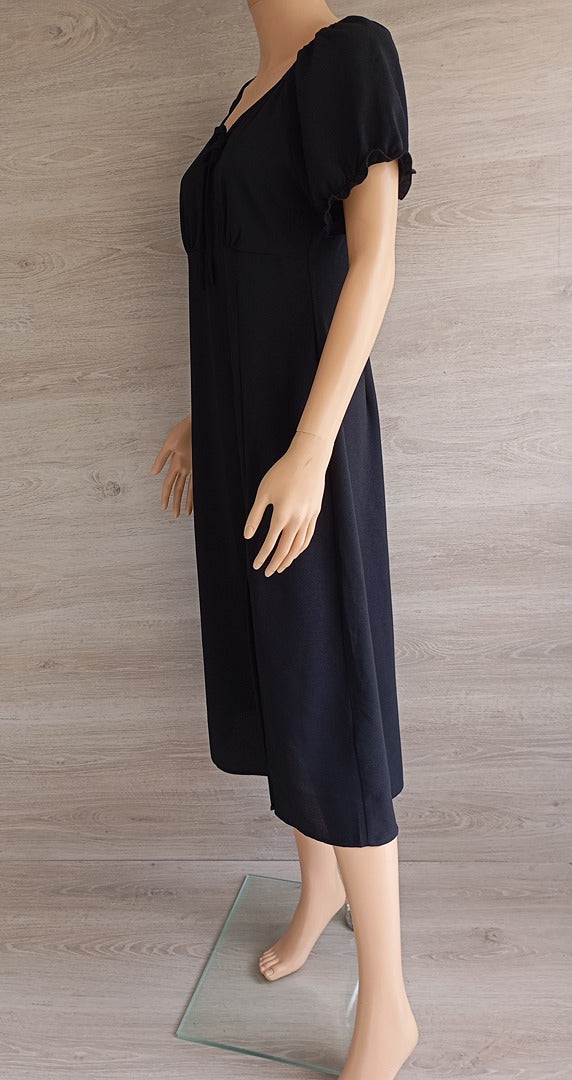 Robe longue manches courtes 🌸 Only 🌸 S - Noir - Neuf avec étiquette