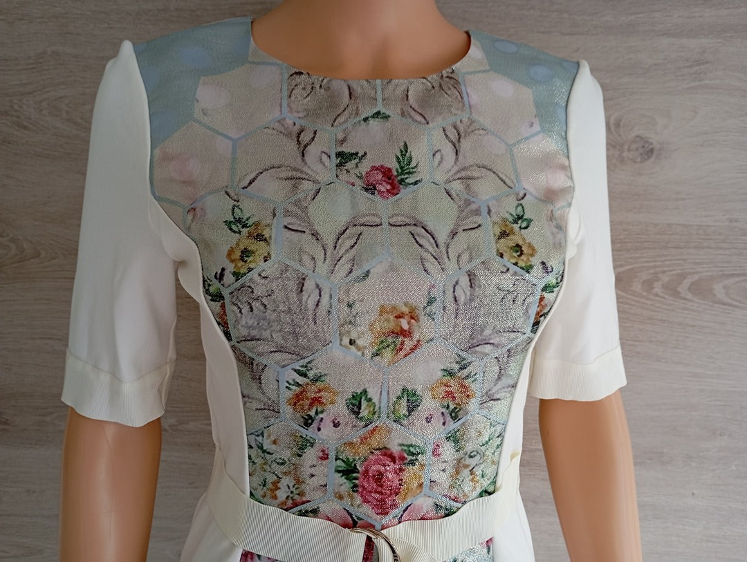 Robe Ted Baker - 36 - Blanc - Très bon état