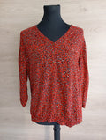 Blouse Bréal - 40 - Rouge - Très bon état - viscose