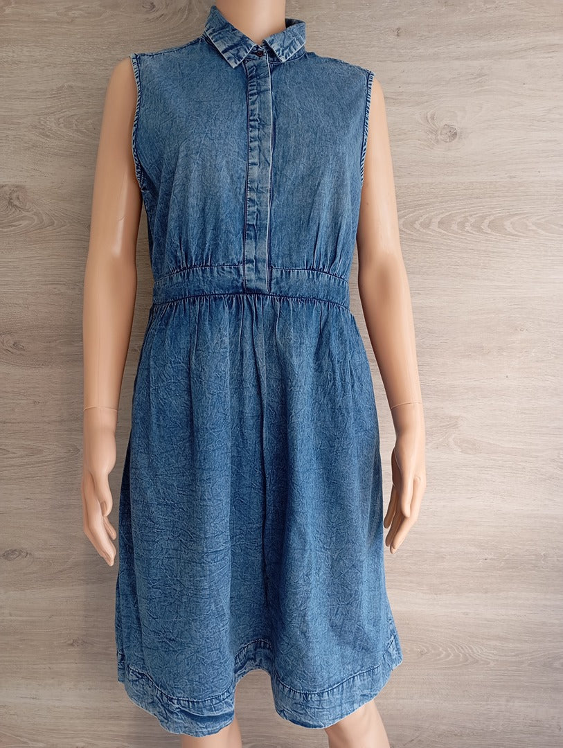 Robe en jean Monoprix femme - 42 - Bleu - Très bon état
