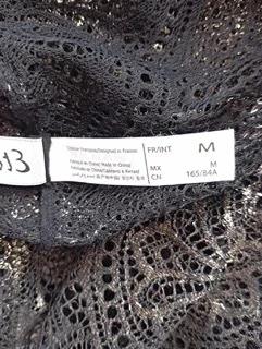 Superbe Body en dentelle collection métallique - Etam - M - effet brillant - Neuf