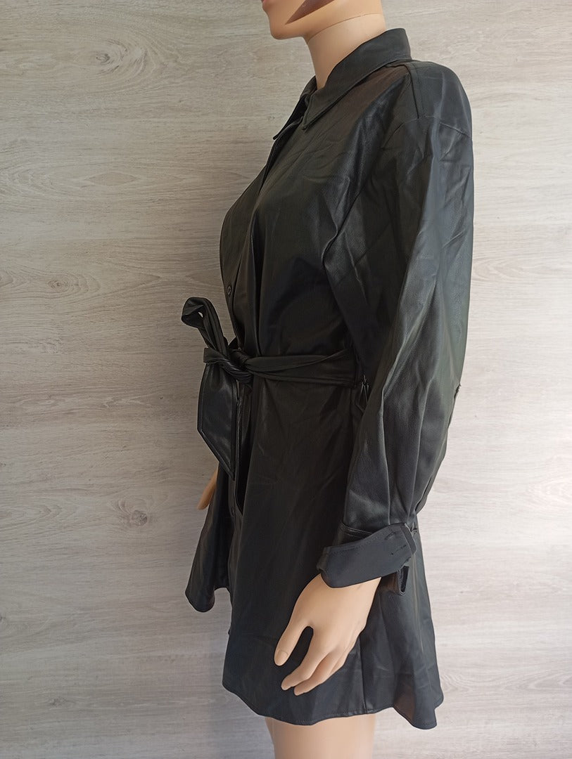 Robe chemise Zara - S - Noir - Très bon état