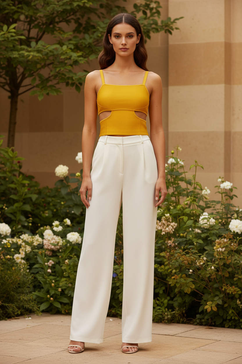 Crop top Patrizia Pepe – photo portée