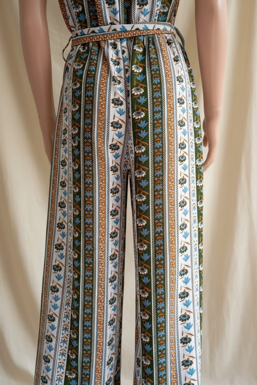Détail taille fond beige