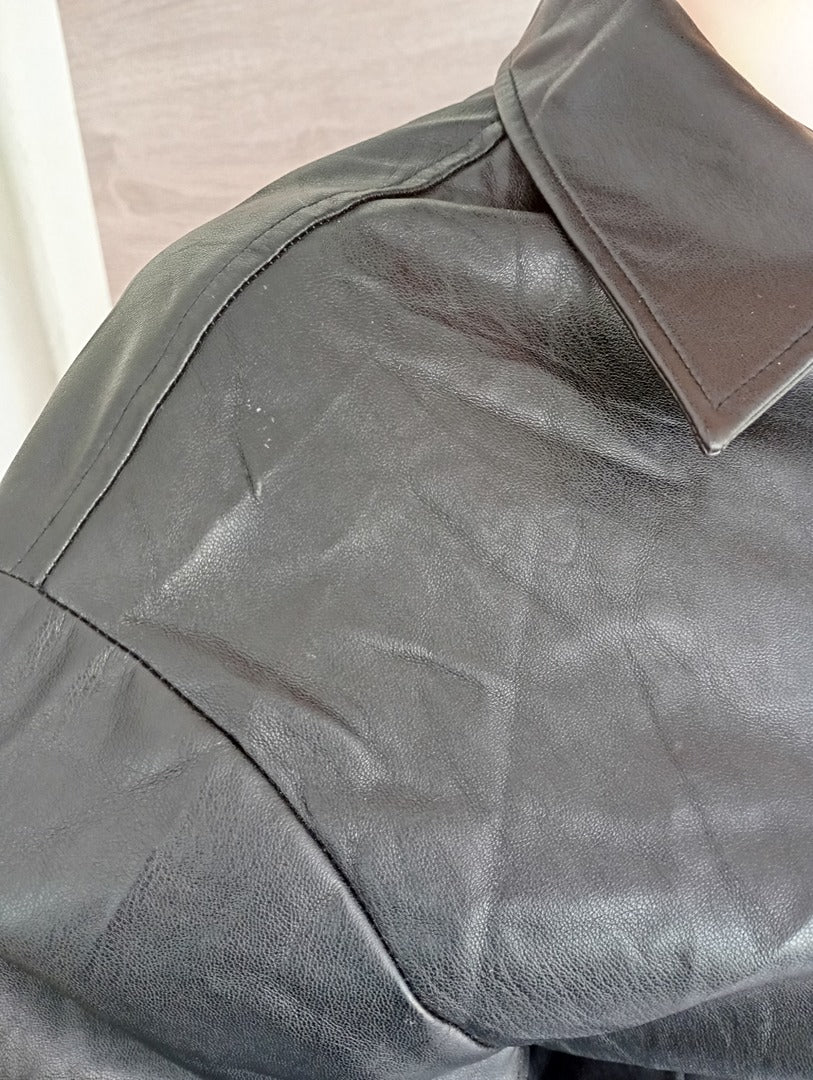Robe chemise Zara - S - Noir - Très bon état