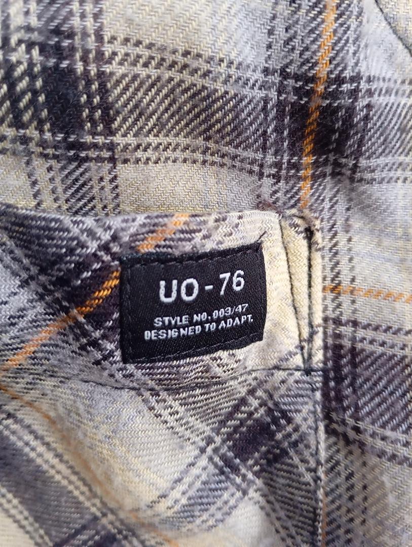 Chemise à carreaux Urban Outfitters taille S - tons crème