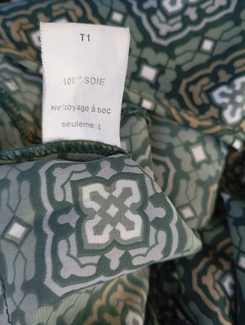 Blouse Belair - Xs - Vert - Très bon état