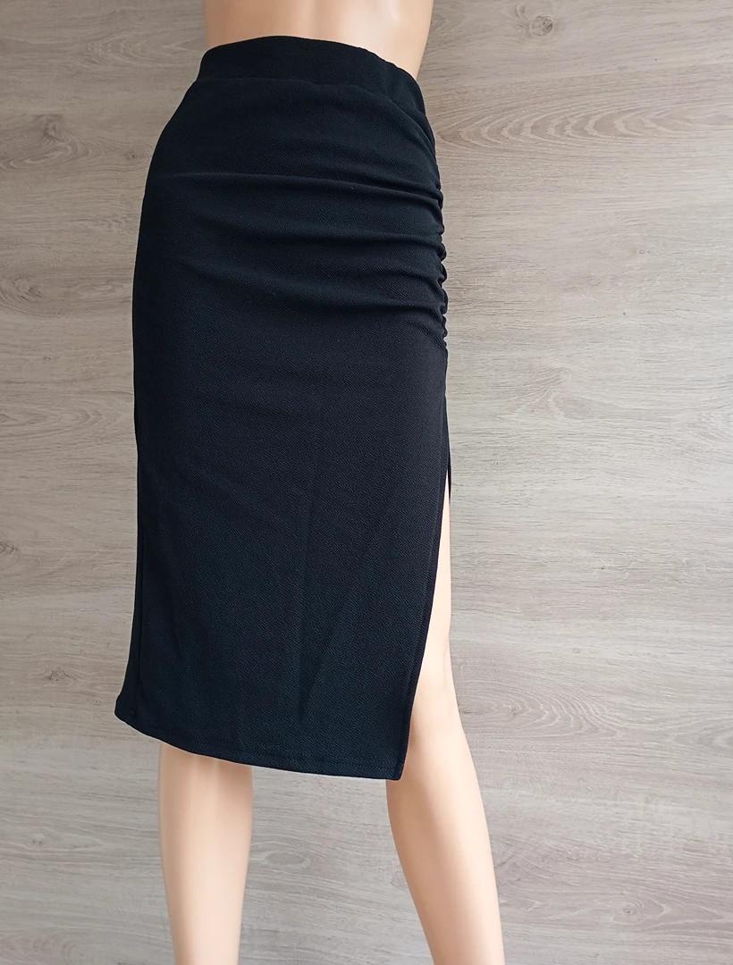 Jupe midi - mi-longue 🌸 Shein 🌸 Xs - Noir