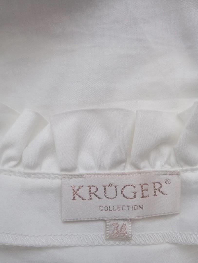 Dirndl - tenue traditionnel femme Krüger taille Xs grise et rose costume robe
