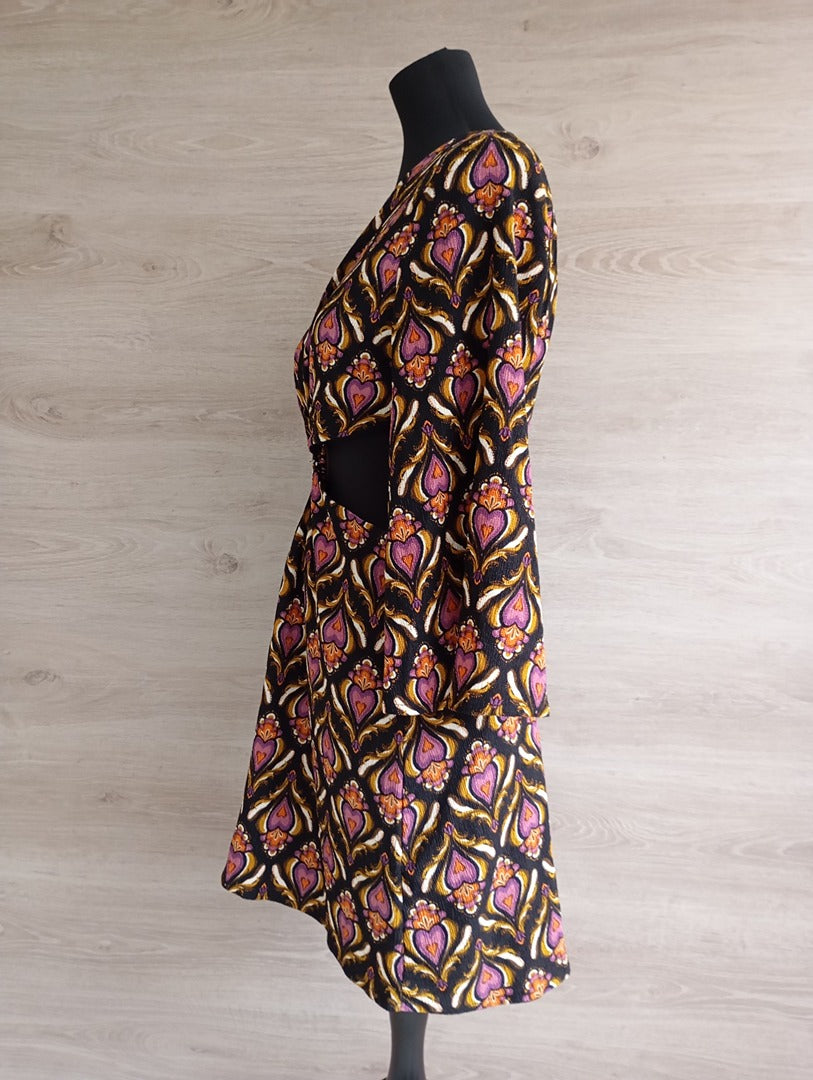 Superbe robe Springfield taille Xl - Multicolore - neuve - manches longues