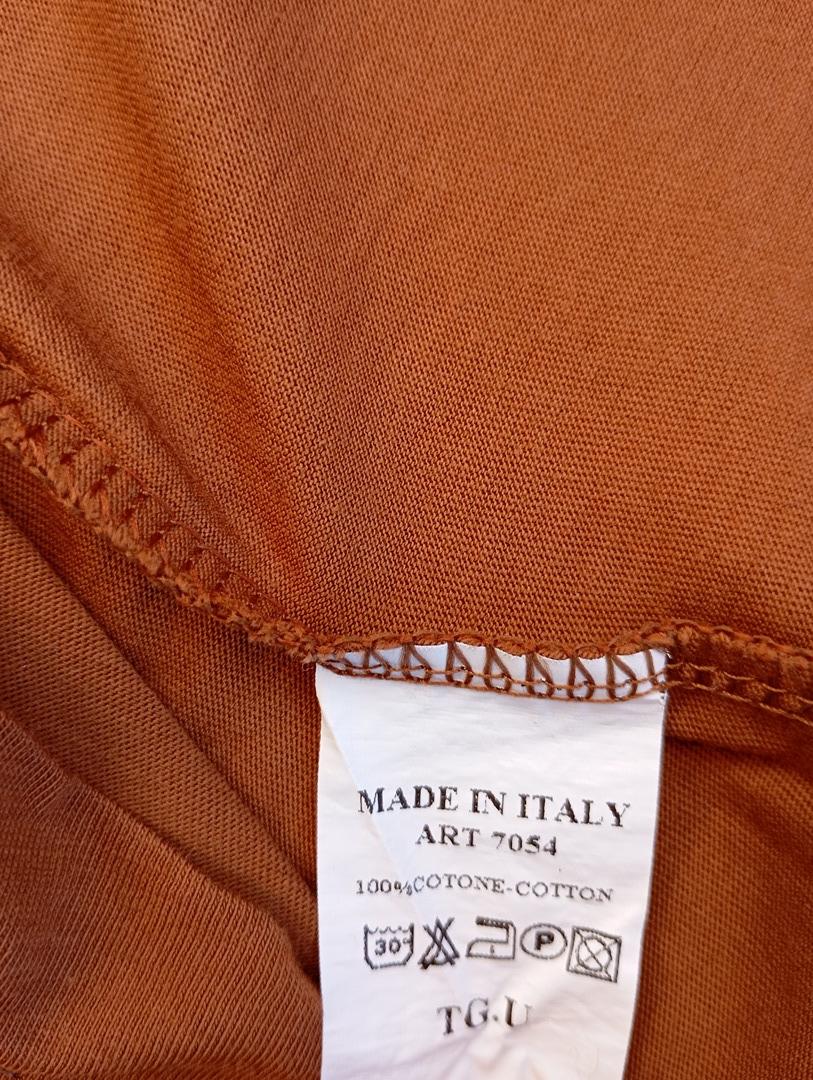 T-shirt manches courtes - Johanna Paris - Taille unique - Marron - Très bon état