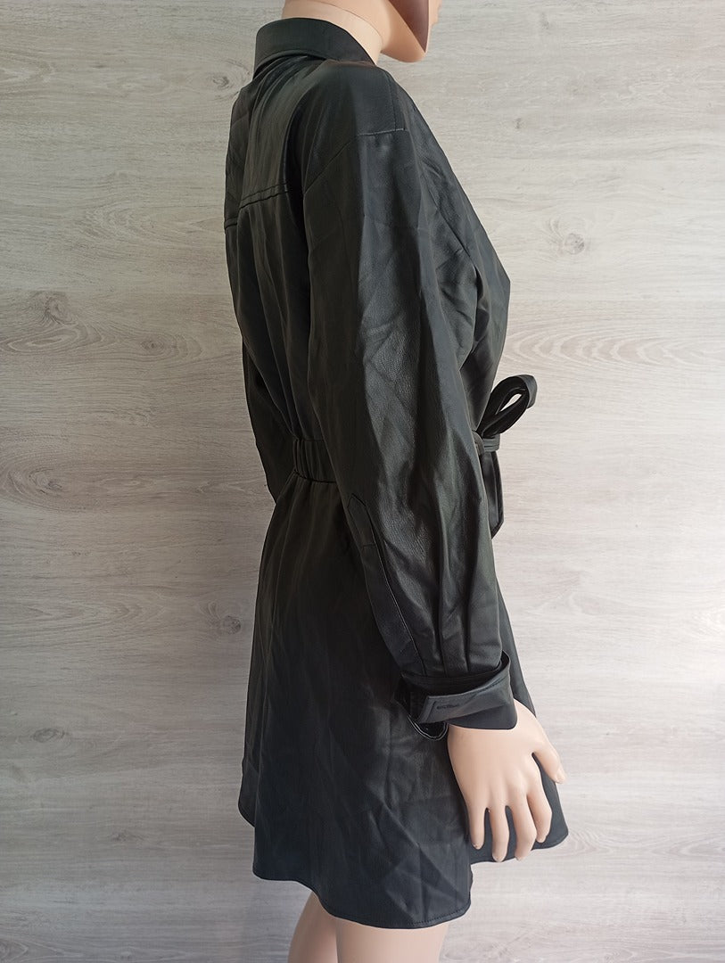 Robe chemise Zara - S - Noir - Très bon état