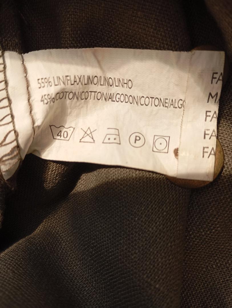 Short cargo - kiabi - S - Kaki - Très bon état - lin et coton