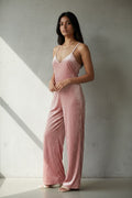Combinaison pantalon fluide rose — ASOS — Taille 36