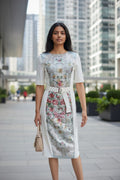 Robe Ted Baker - 36 - Blanc - Très bon état