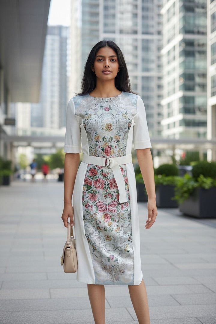 Robe Ted Baker - 36 - Blanc - Très bon état