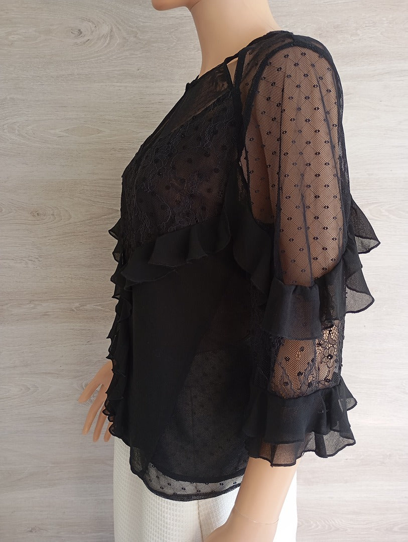 Blouse Guess - M - Noir - Très bon état