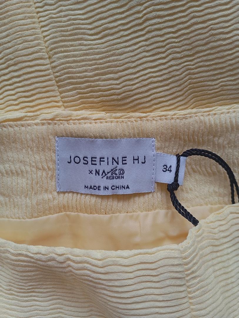 Mini jupe Na-kd - 34 - Jaune poussin - Neuf avec étiquette