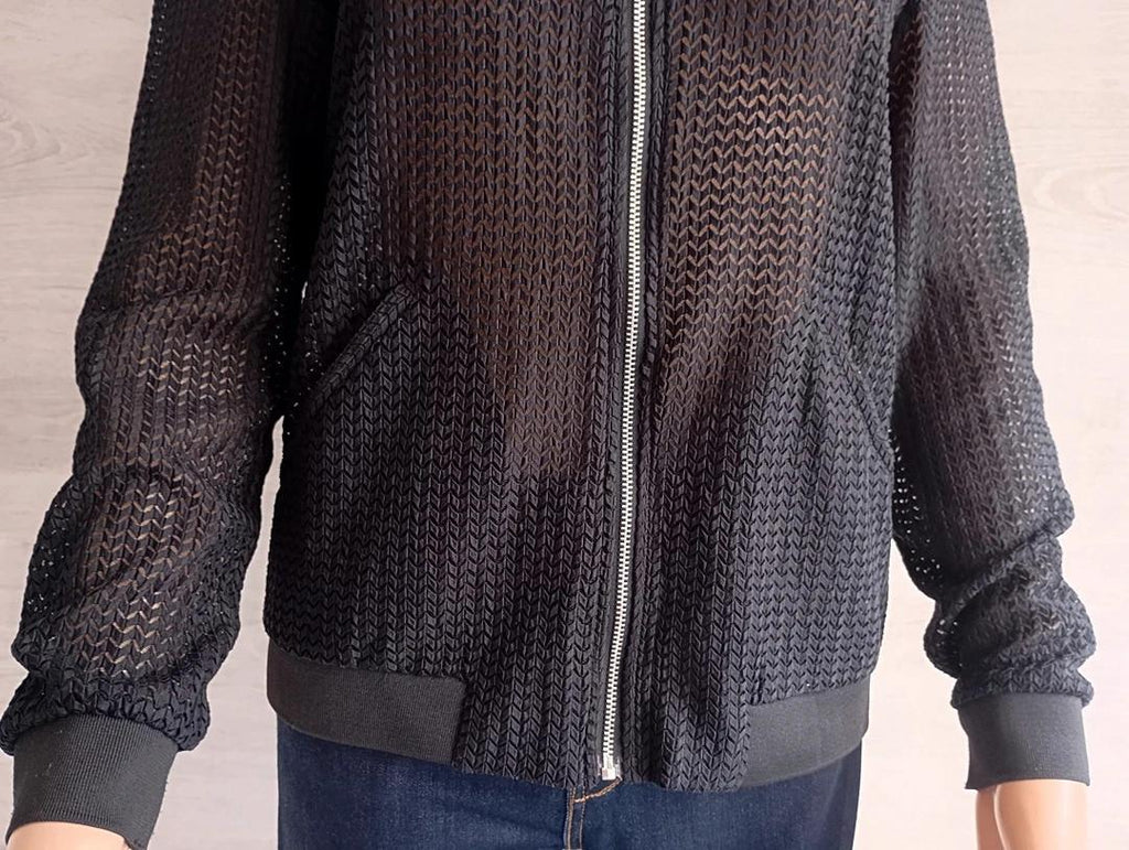 Veste légère ajouée Zara taille M en très bon état - couleur noire