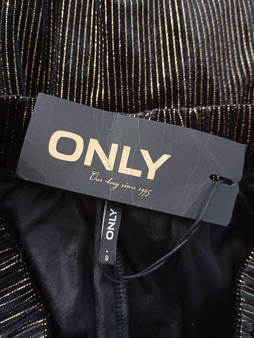 Pantalon large 🌸 Only 🌸- S - Noir et doré - Neuf avec étiquette