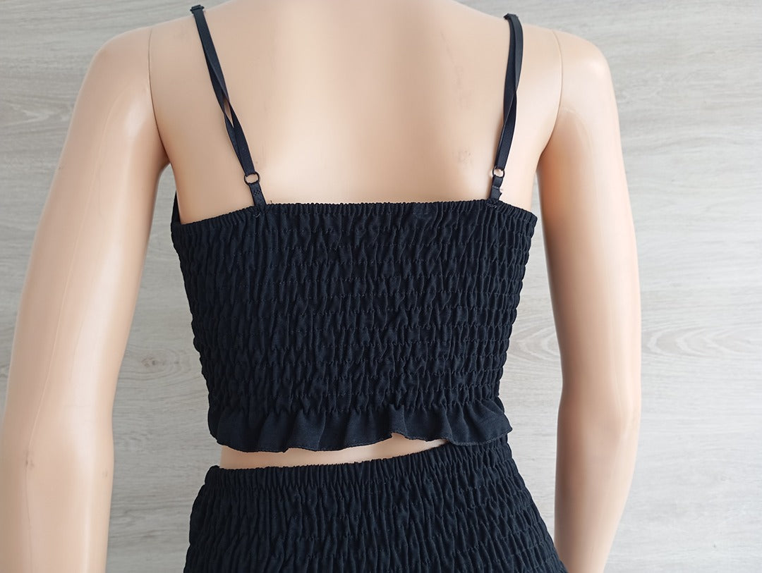 Ensemble Cherry Moda - Taille Xs/xxs - Noir - Très bon état