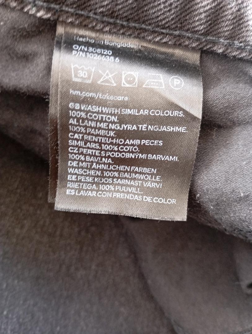 Jean déchiré H&m Divided - 34 - Noir délavé - Très bon état