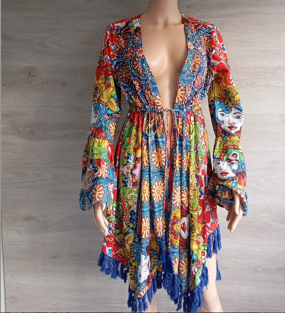 Robe Leoni Al Sole - Taille unique - multicolore - très bon tat