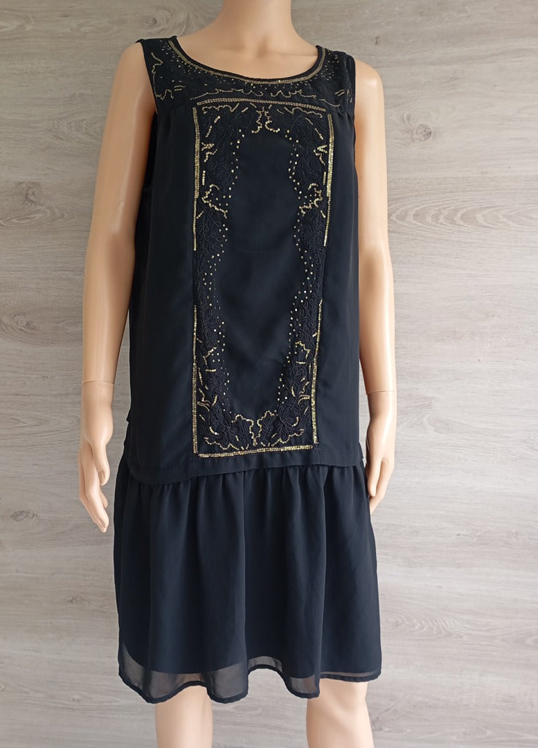 Robe courte noire - Promod - T44 - Très bon état