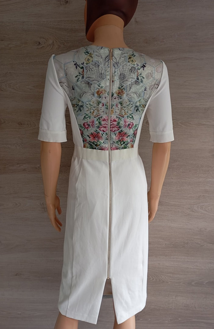 Robe Ted Baker - 36 - Blanc - Très bon état