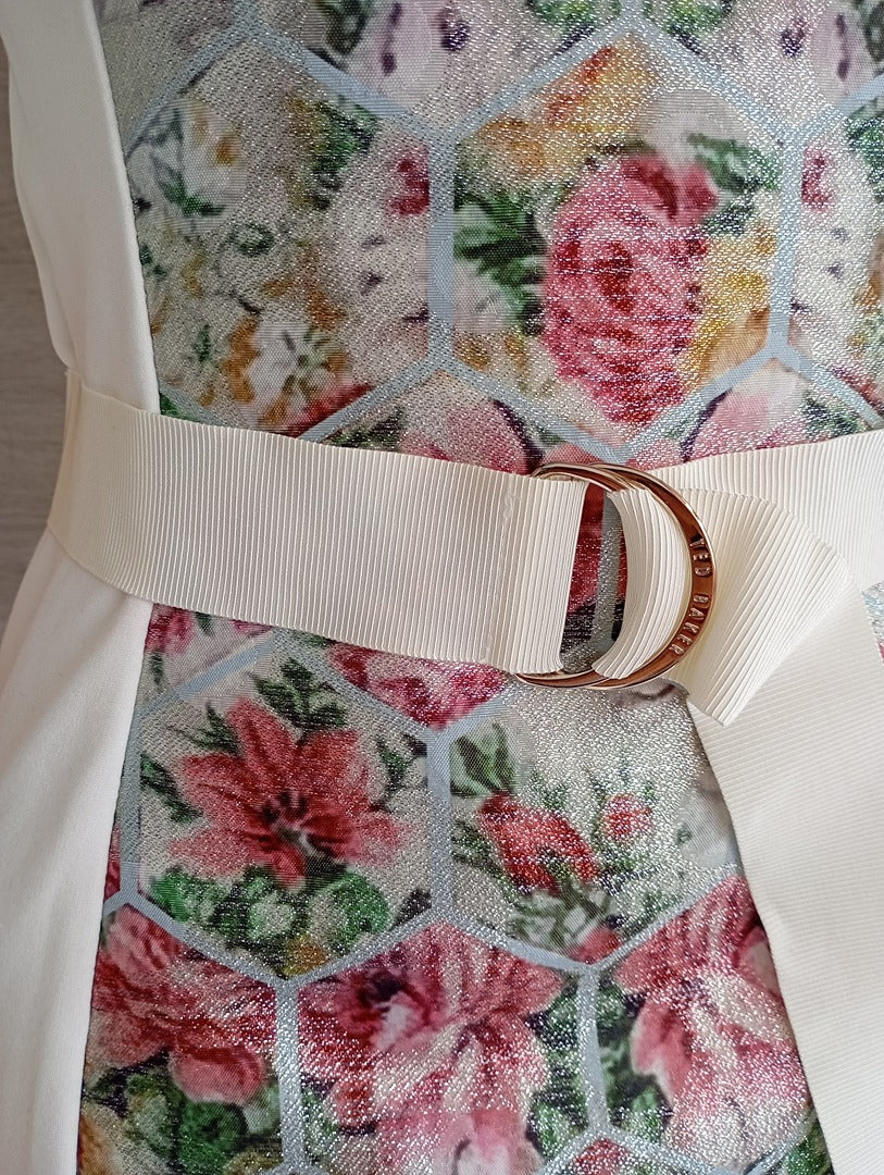 Robe Ted Baker - 36 - Blanc - Très bon état