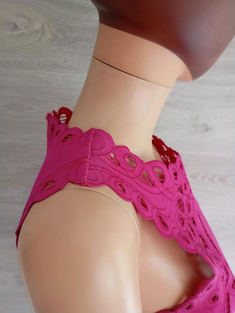 Robe patineuse fuchsia découpée au laser — Ted Baker — Taille S — Très bon état