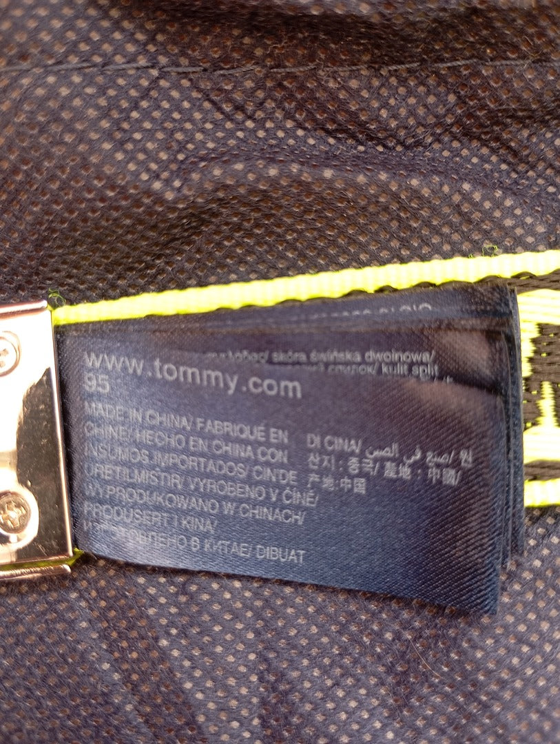 Ceinture sangle jaune fluo — Tommy Jeans — 95 cm — Très bon état