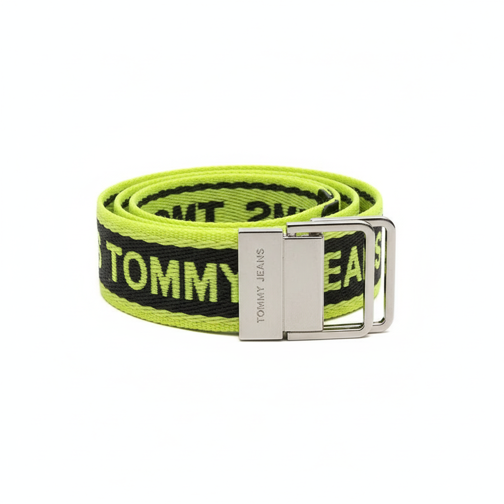 Ceinture sangle jaune fluo — Tommy Jeans — 95 cm — Très bon état