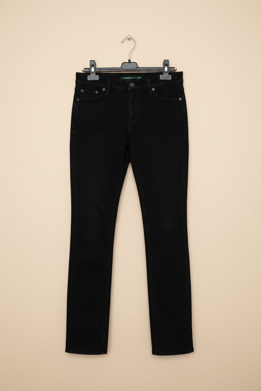 Pantalon noir – face fond beige sans étiquette