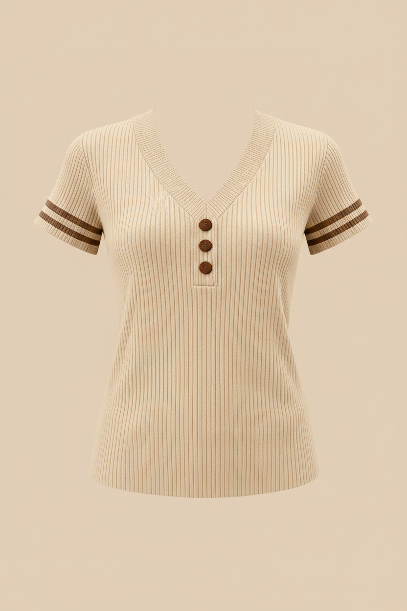 Pull Abricot - Face studio