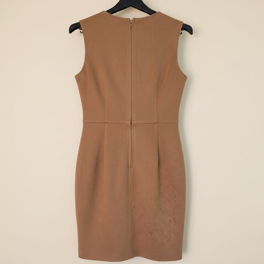 Robe Courte Drole de Copine Paris Camel Broderies Ethniques – Taille M