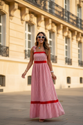 Robe rayures rouges — sans sac