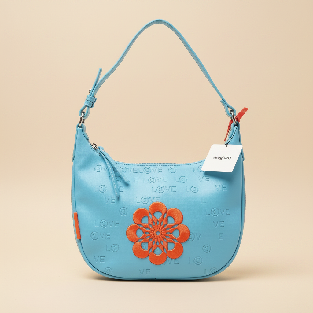 Sac Desigual – fond beige #F5F0E8
