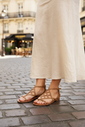 Sandales Tory Burch portées
