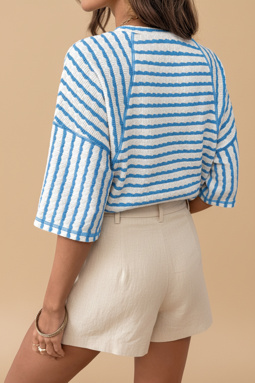 Sky Blue Stripe dos