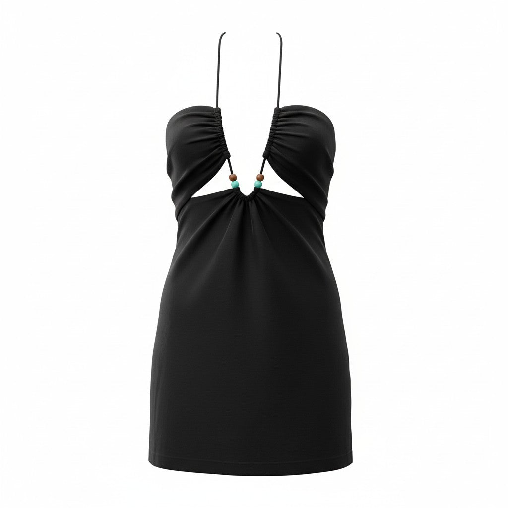 Robe mini Zara - Xs - Noir - Neuf avec étiquette