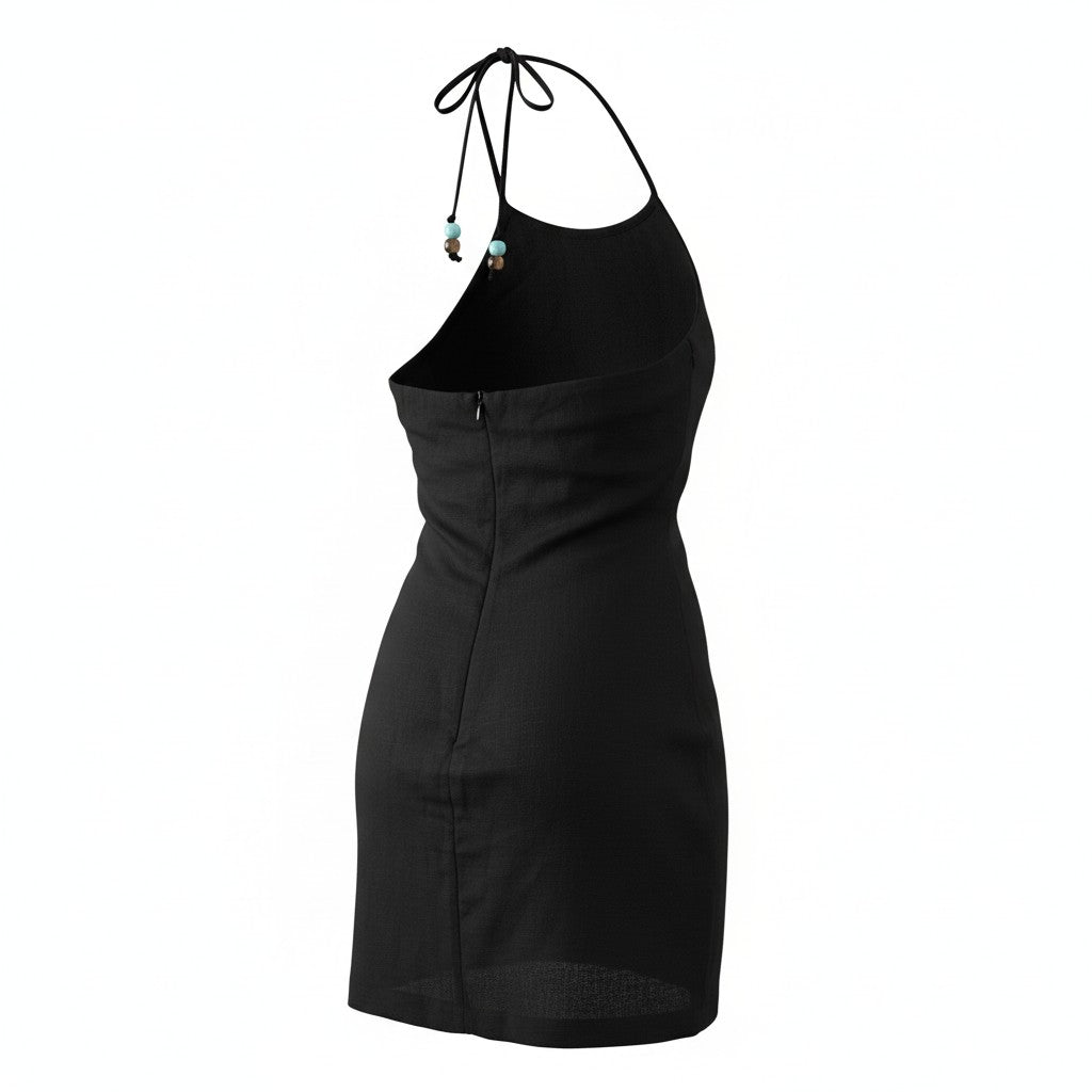 Robe mini Zara - Xs - Noir - Neuf avec étiquette