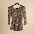 Top face cintre - fond beige